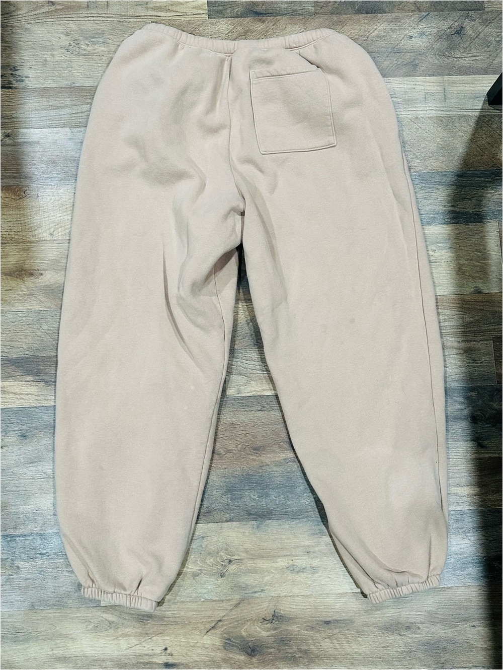 Neutral Blush Drawstring Joggers - Picture 2 of 6